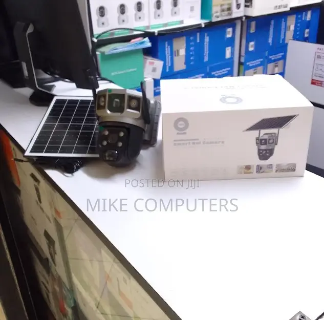 4g Solar Powered PTZ Camera V380 Pro Dual Lens Solar Camera
