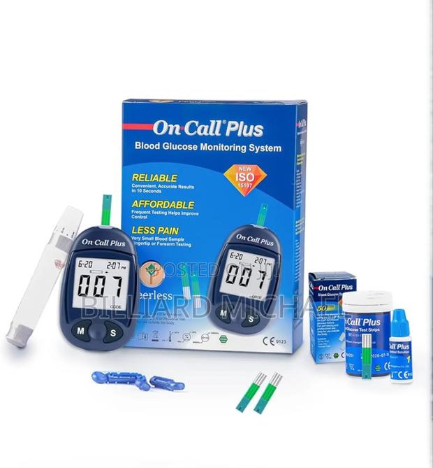 On Call Glucometer Machine - main view