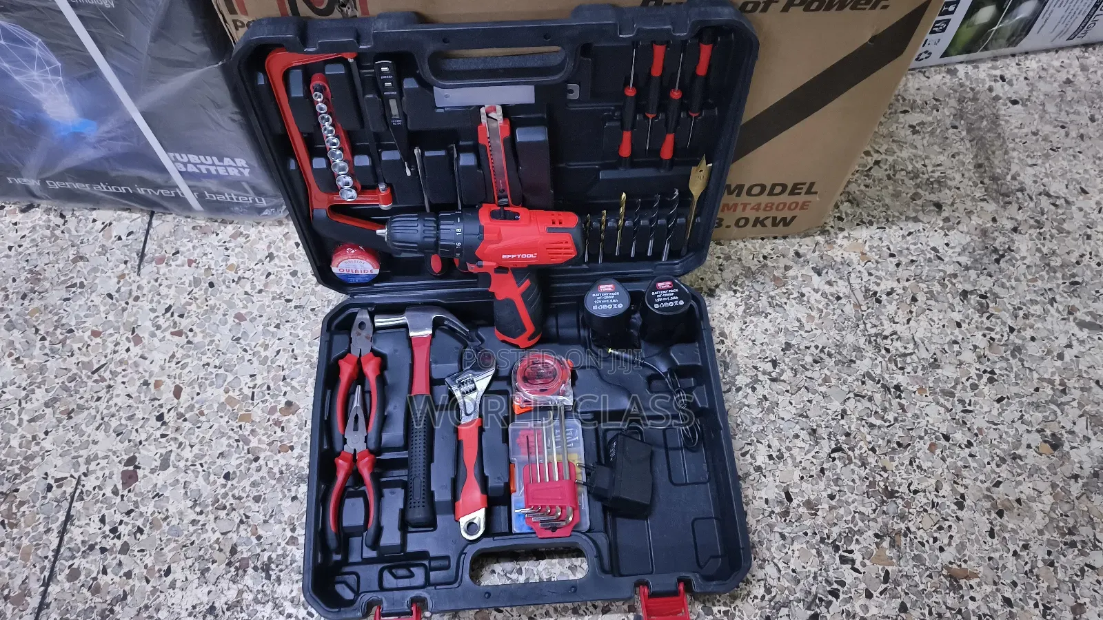 Quality 100 Piece General Purpose Handy Man Tool Kit