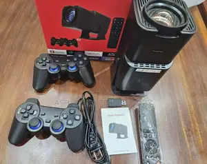 Hy320 Console Gaming Projector 2 Pads Remote and 32gb Sd Card