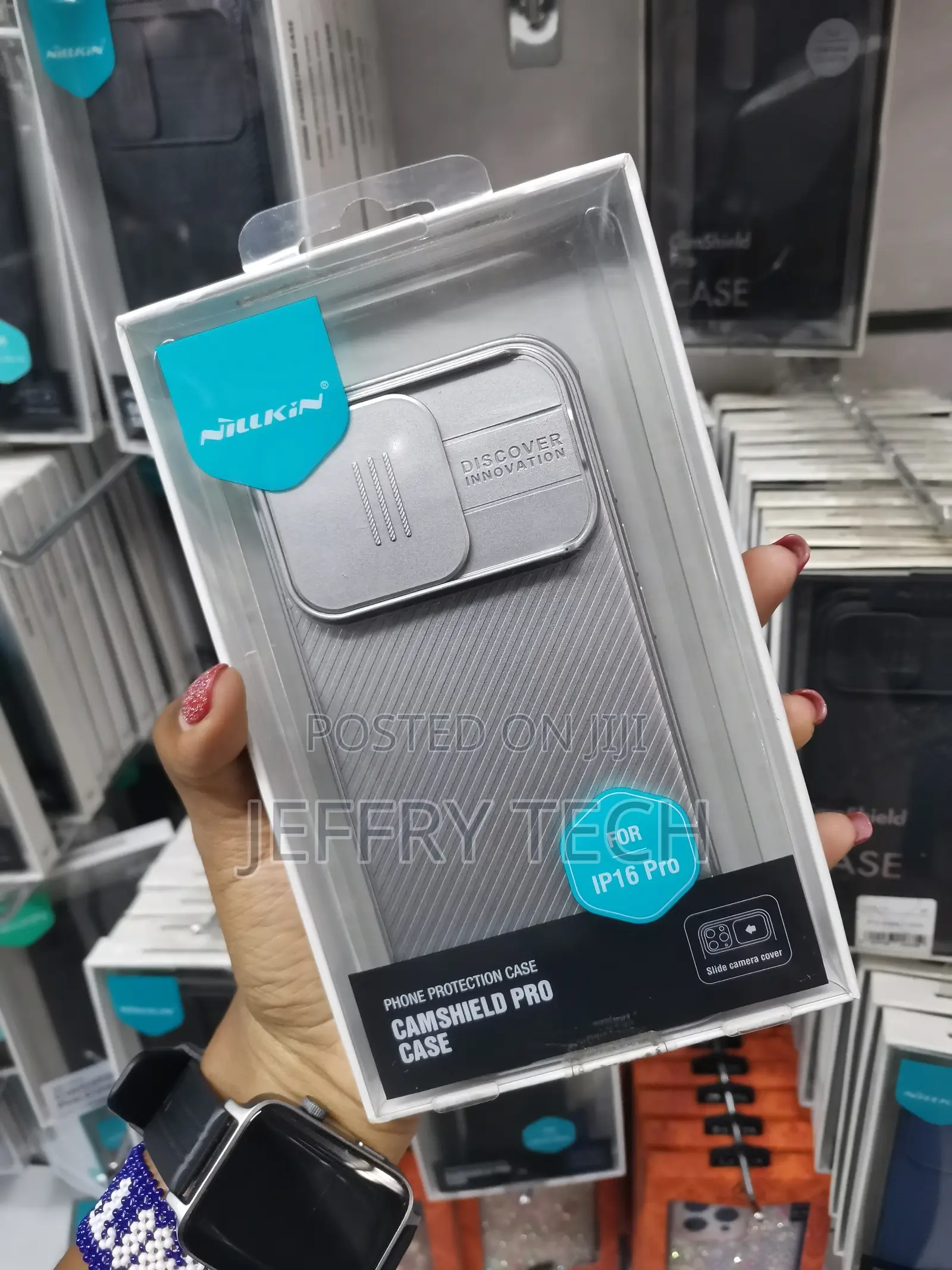 Mecrocs Nillkin Camshield Pro Magnetic Case for iPhone 16 Pro