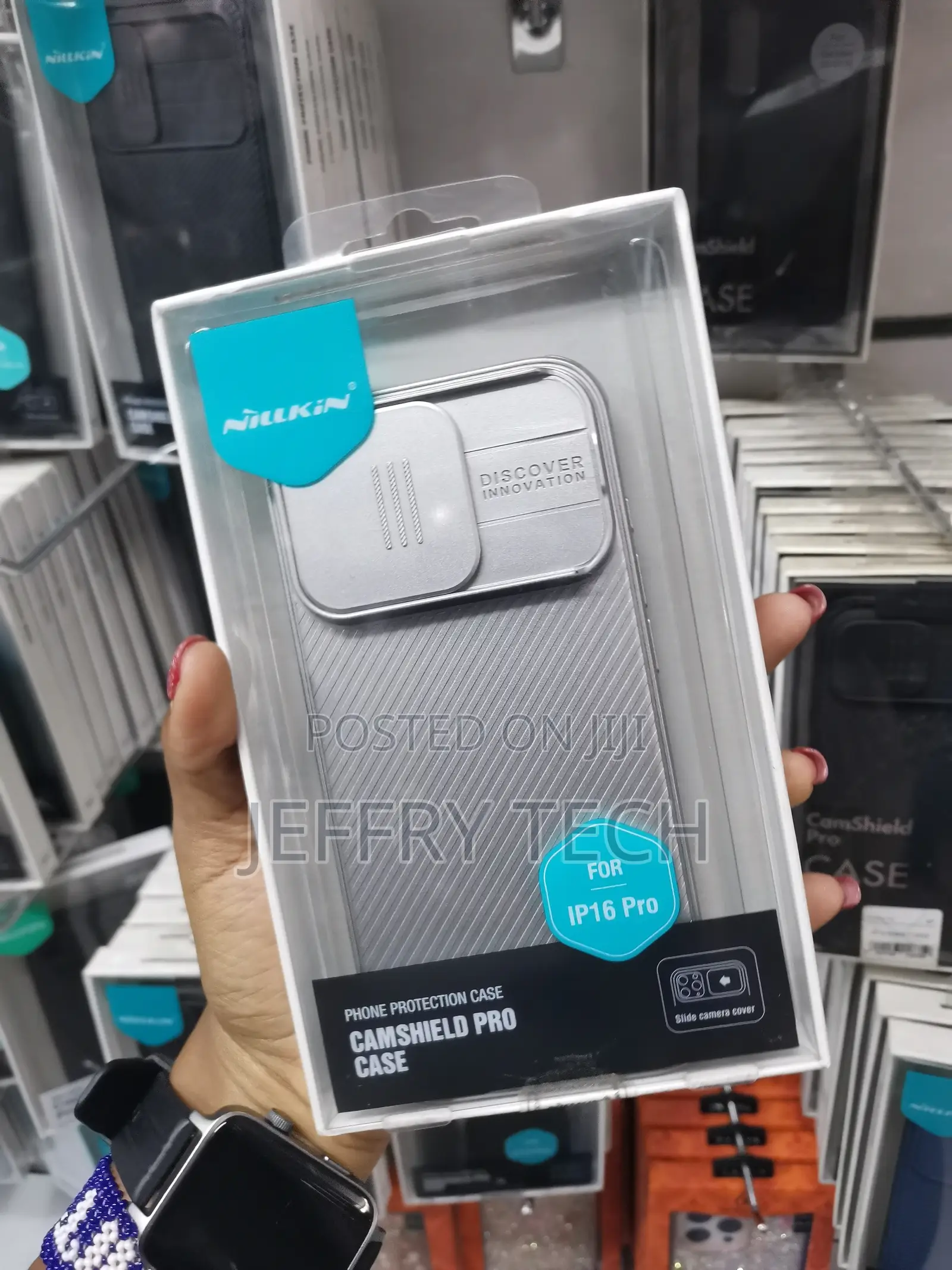 Mecrocs Nillkin Camshield Pro Magnetic Case for iPhone 16 Pro
