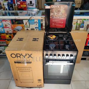 Mika Oryx Standing Cooker 3 Gas + 1 Electric