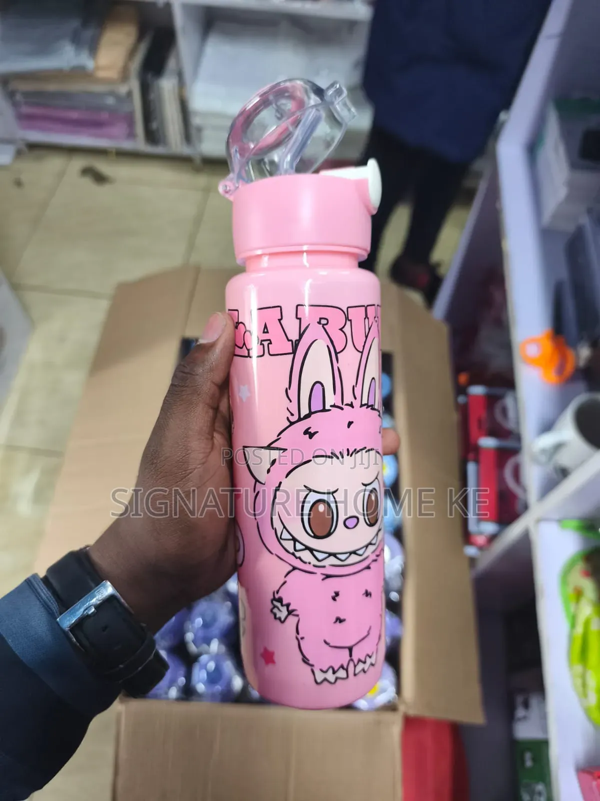 Cartoon Themed Water Bottle