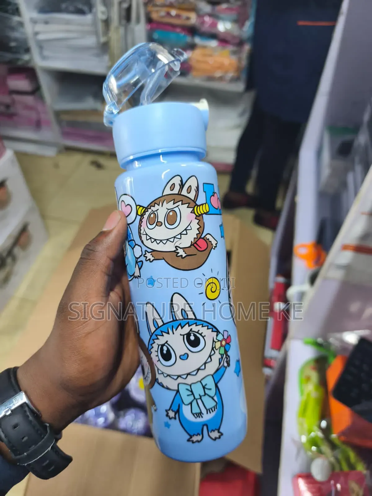 Cartoon Themed Water Bottle
