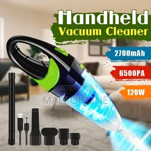 Cordless Car Vacuum Cleaner 120w Wet Dry Portable Handheld