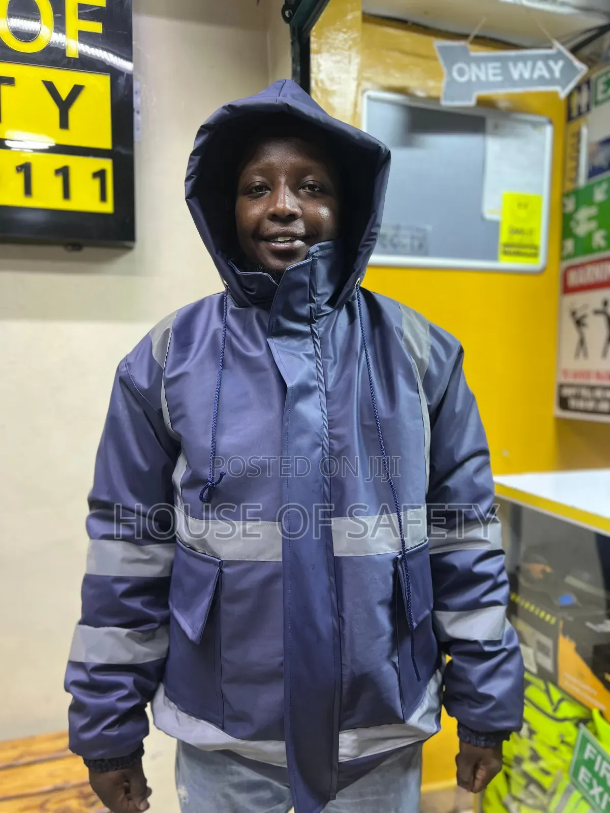 Weather Protectionnavyblue Jackets