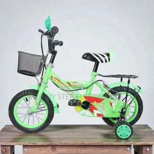 Fun and Safe 12 Inch 2-4 Years Children Kids Bike With Basket