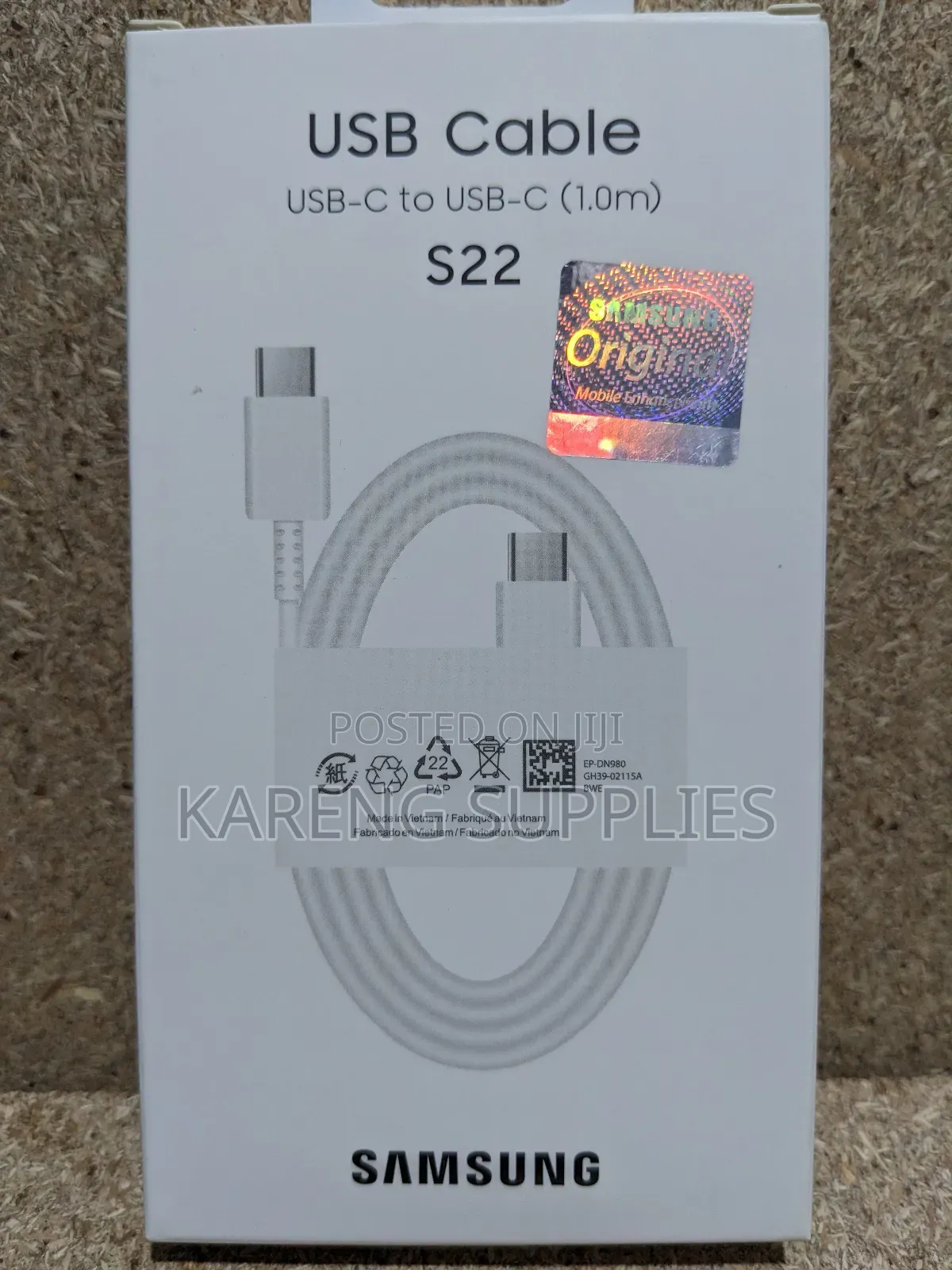 Samsung S22 C to C Cable