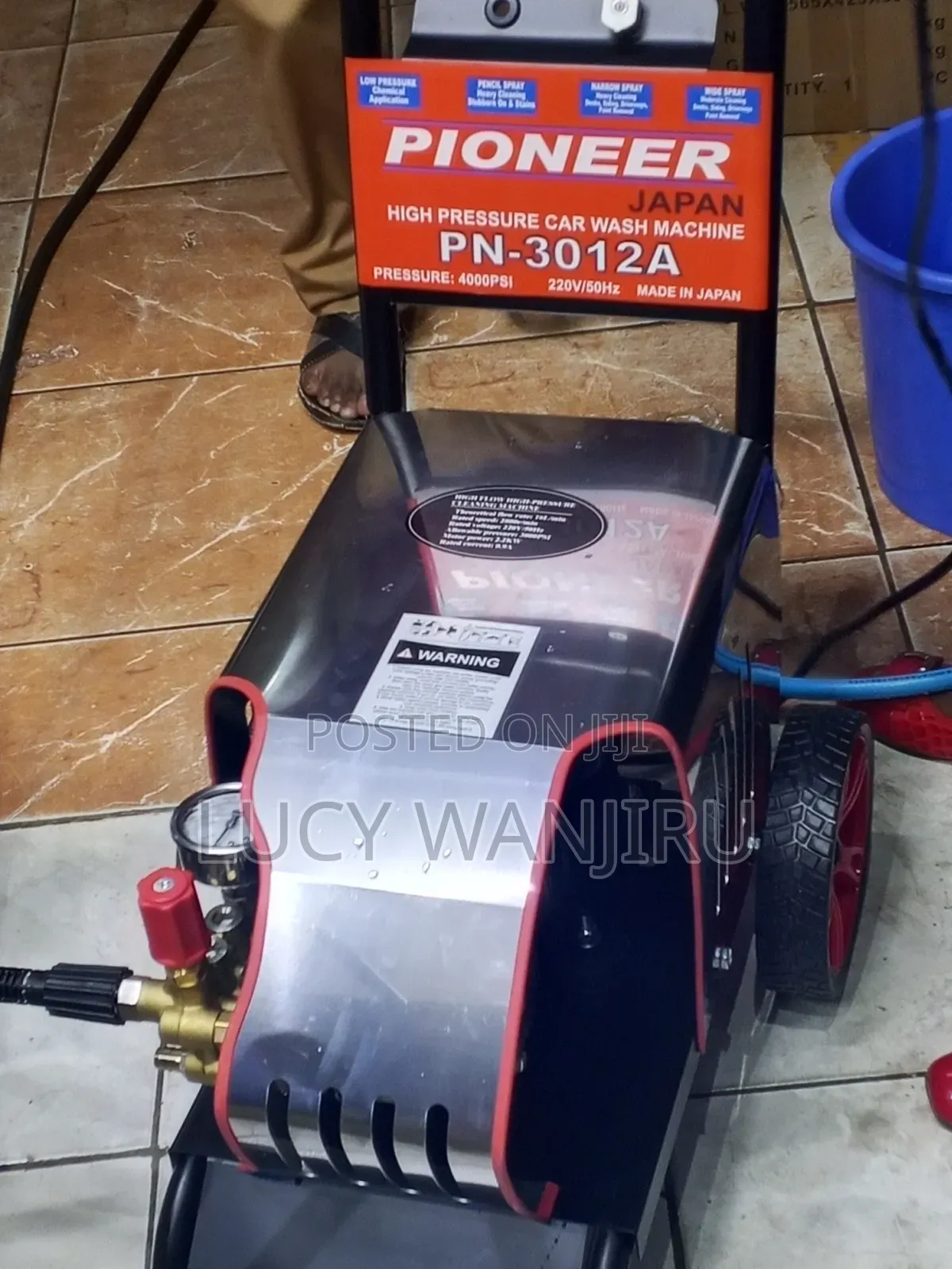 40000 Psi Carwash Machine