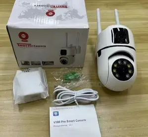 Wall Mounted V380 Bulb Wifi Dual Lens Camera Bulb Color Night Vision