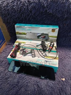 Full Hd 1080p Dual Lens Rearview Mirror Car Dash Camera DVR - main view