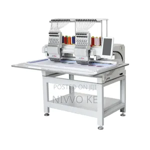 High Quality Commercial Dual-Head 9-Needle Embroidery Machine