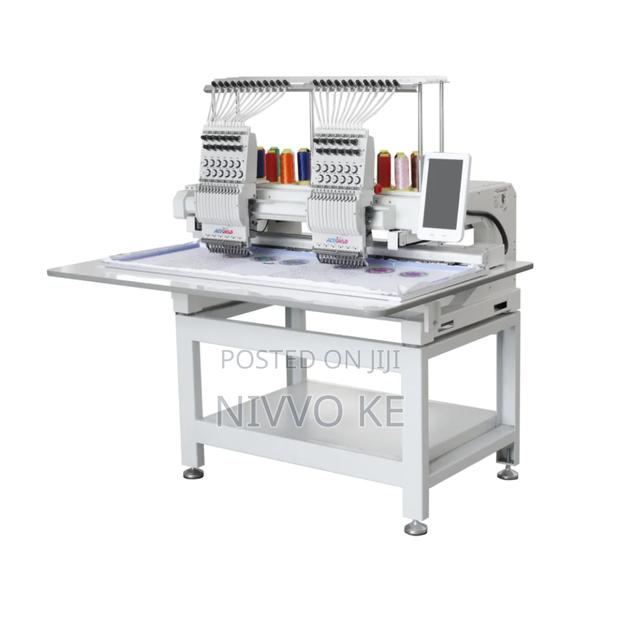 High Quality Commercial Dual-Head 9-Needle Embroidery Machine - main view