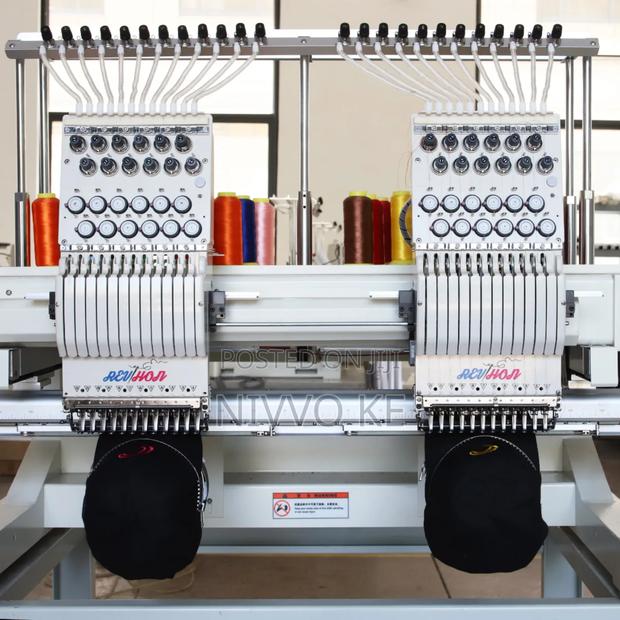High Quality Commercial Dual-Head 9-Needle Embroidery Machine - thumbnail 3
