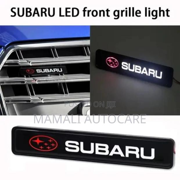 Subaru Glowing Led Grill Badge - main view