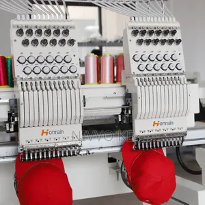 Double-Head With Nine Needles Embroidery System