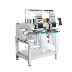 Double-Head With Nine Needles Embroidery System