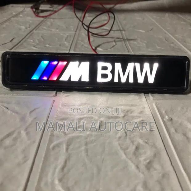 BMW Glowing Led Grill Emblem – Premium Car Styling
