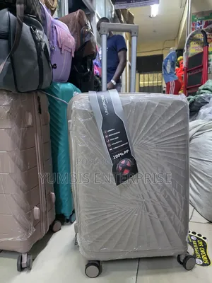 Medem Suitcase . At 3000 in Brown Beige Height 66cm