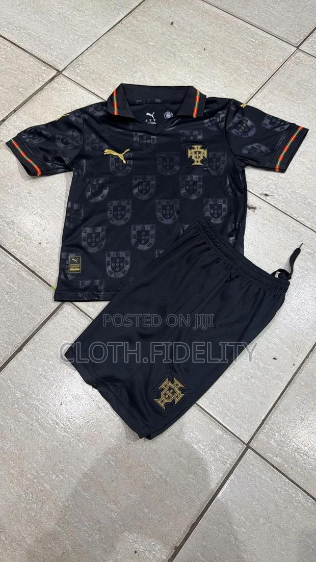 Portugal Special Black Panther Kids Jersey 25/26.