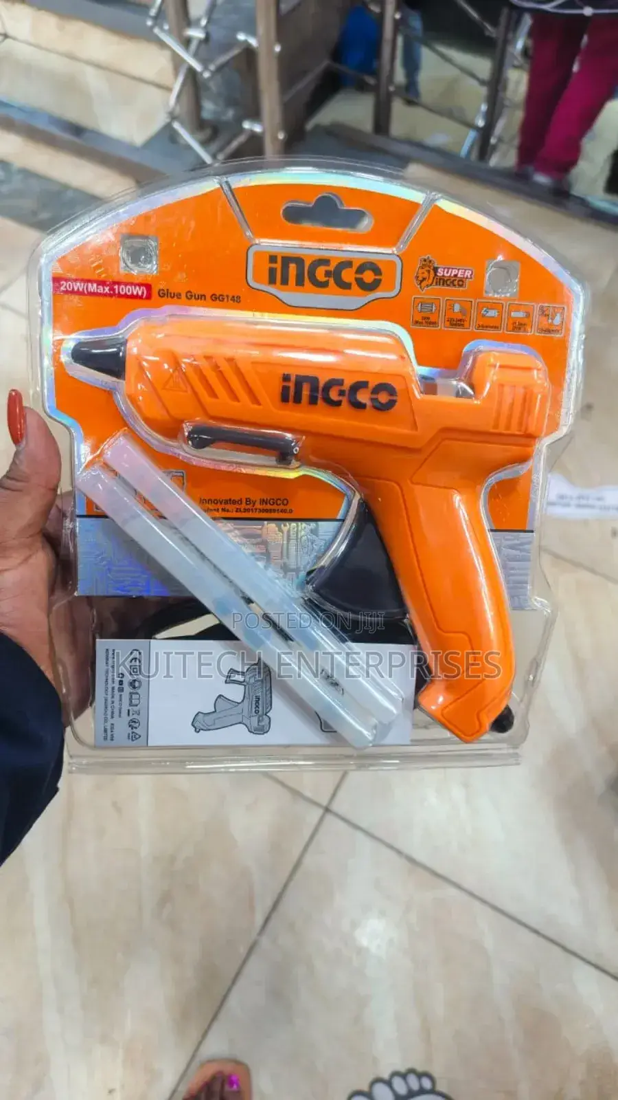 Ingco Glue Gun/ Electric Glue Gun 100w