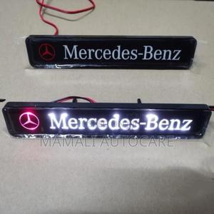 Mercedes Led Grill Logo Emblem – Illuminated Badge - thumbnail 2