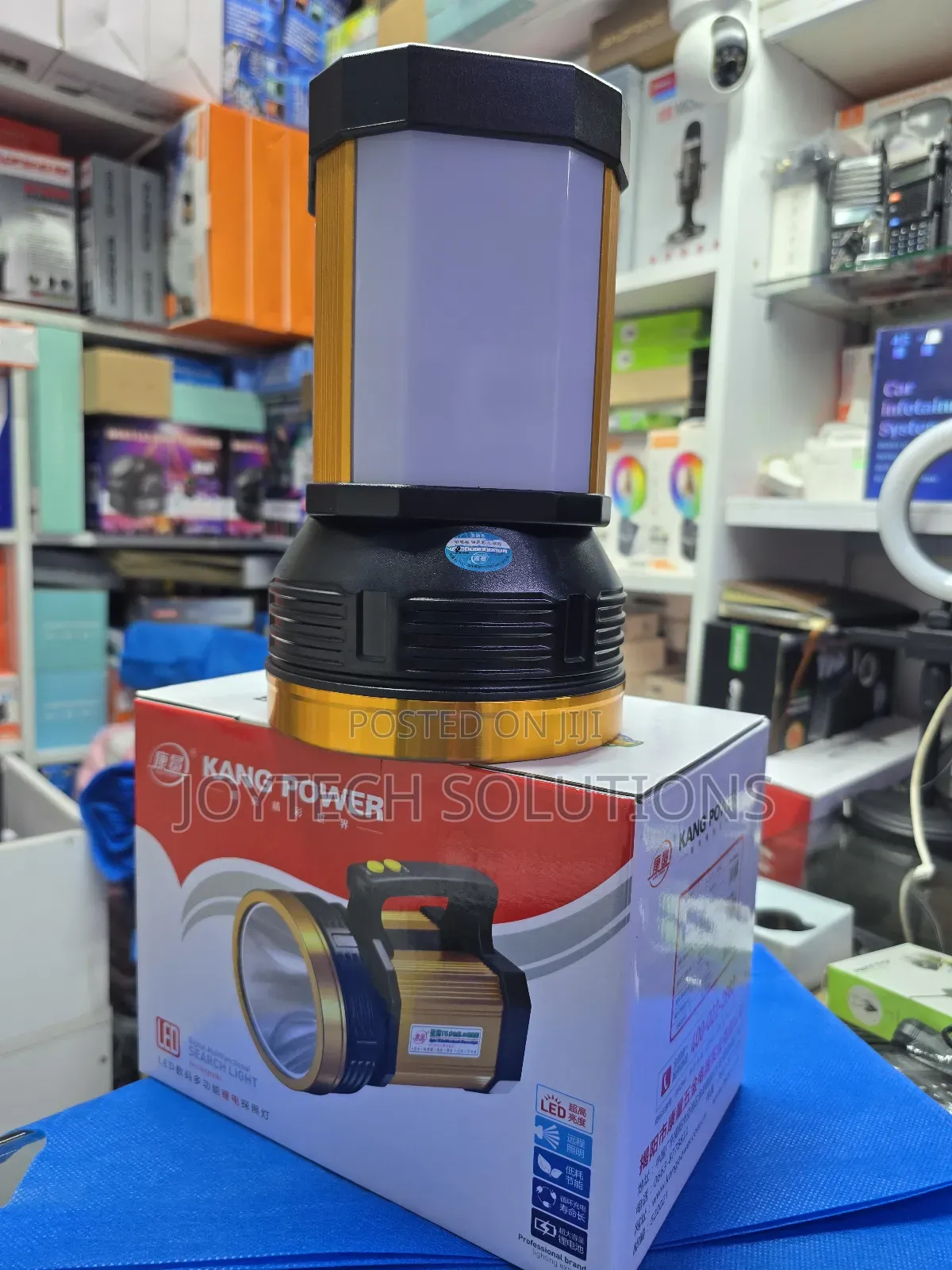 Rechargeable Spotlight Flashlight 18000 Lumen Handheld [ 3000m ]