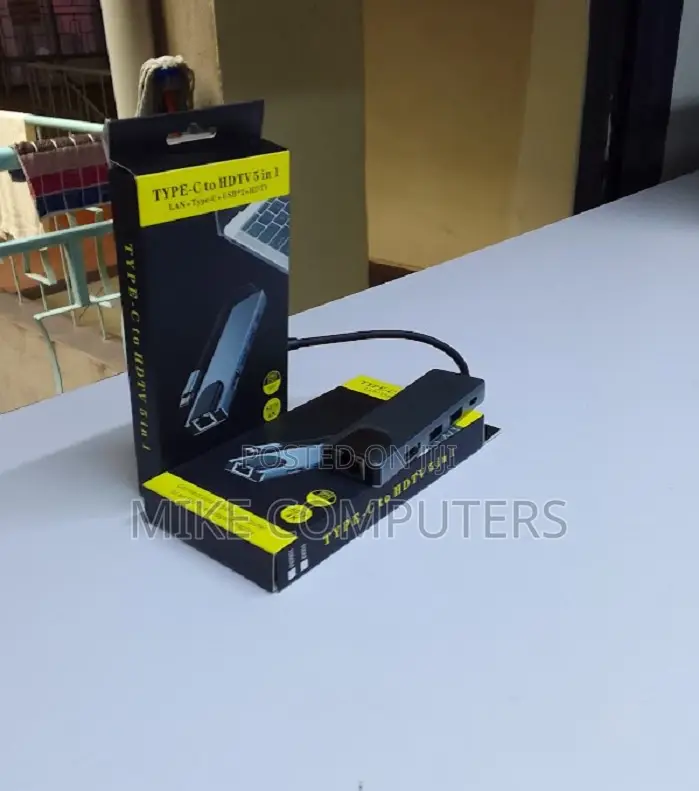 Type-C to HDTV 5-in-1 Docking Station - Hdmi, Usb 3.0, Pd Charging