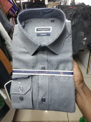 Quality Checked Men Official Casual Long-Sleeved Collar Shirts