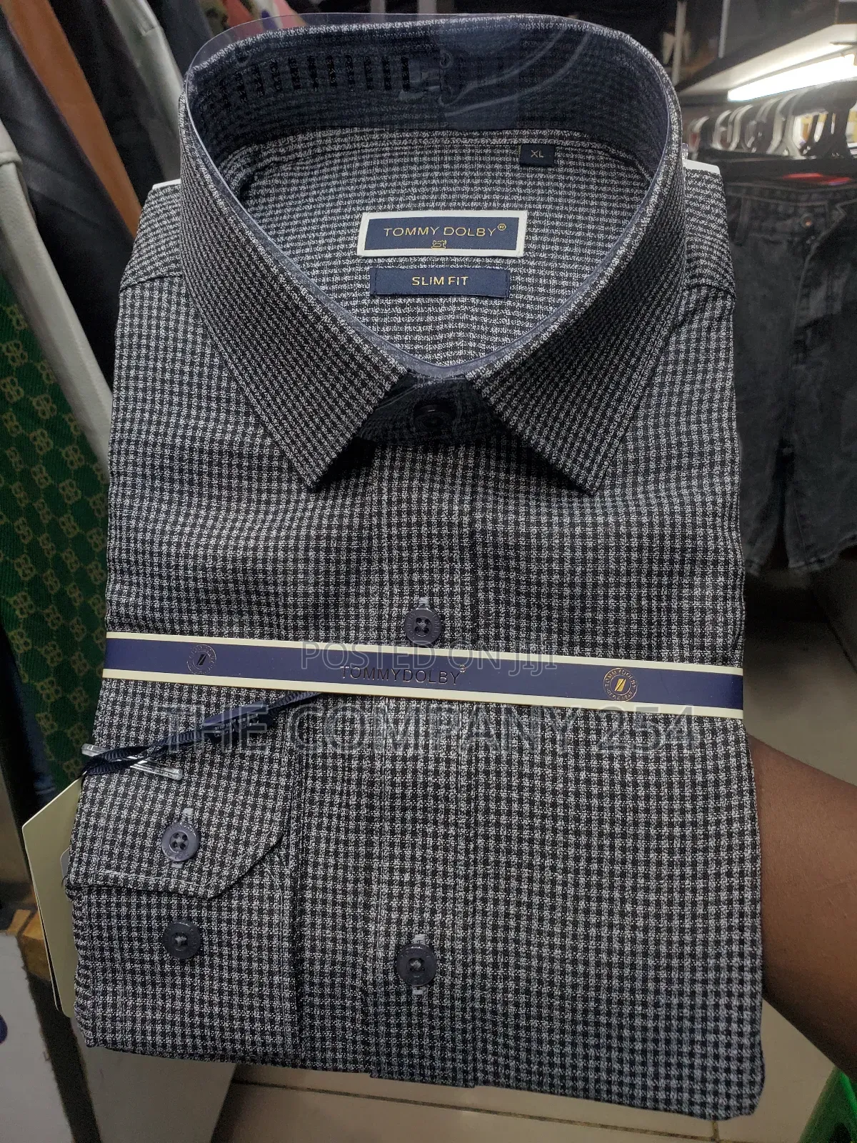 Quality Checked Men Official Casual Long-Sleeved Collar Shirts