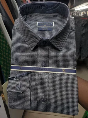 Quality Checked Men Official Casual Long-Sleeved Collar Shirts