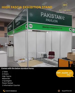 High Fascia Exhibition Stand