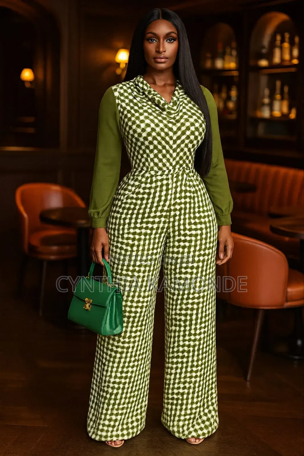 Houndstooth Jumpsuit