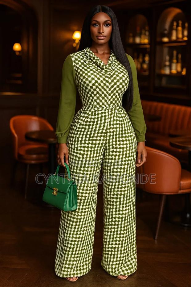 Houndstooth Jumpsuit - main view