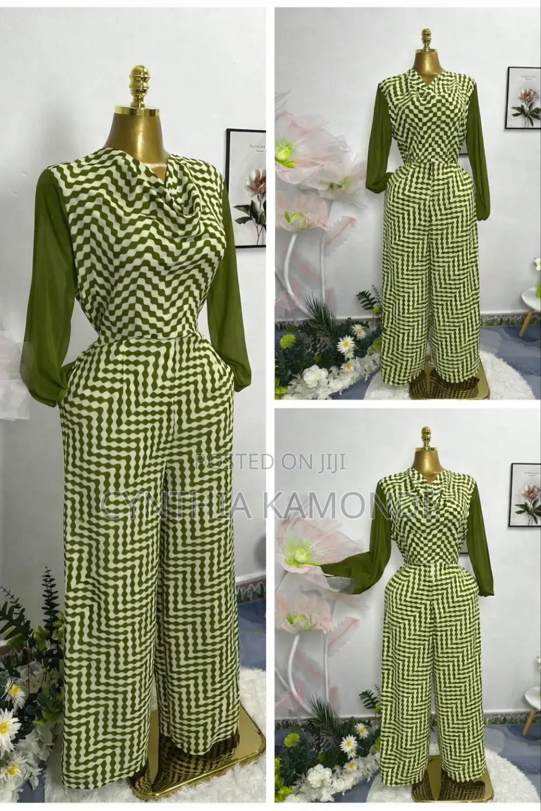 Houndstooth Jumpsuit