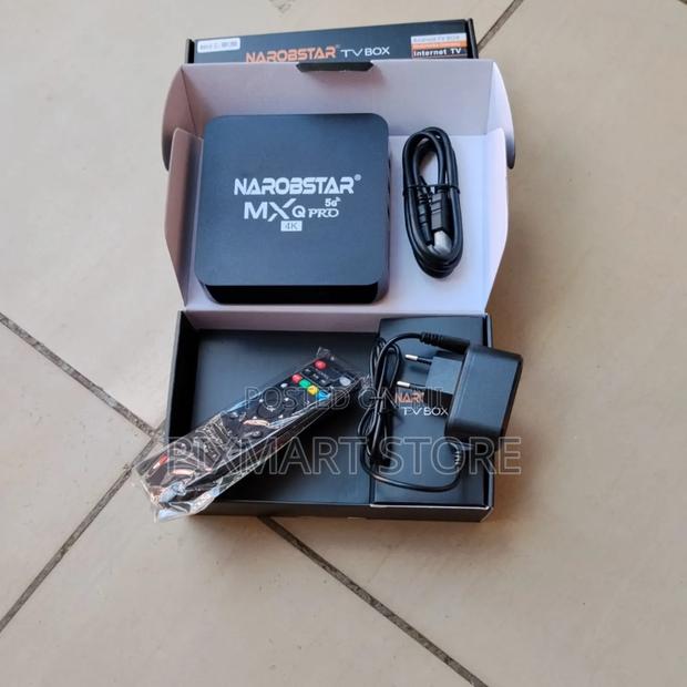 MXQ G Smart Media Streaming Box; Android Box - main view