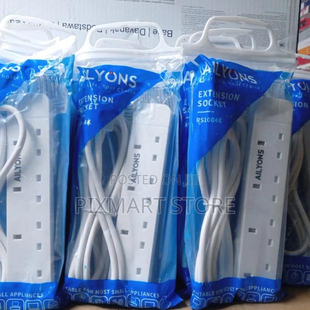 4 Way Electric Extension Power Strip