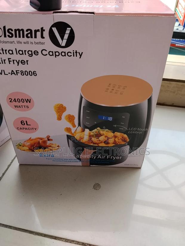 6l Volsmart Air Fryer - Feeds 5 People | Digital Touchscreen - thumbnail 2