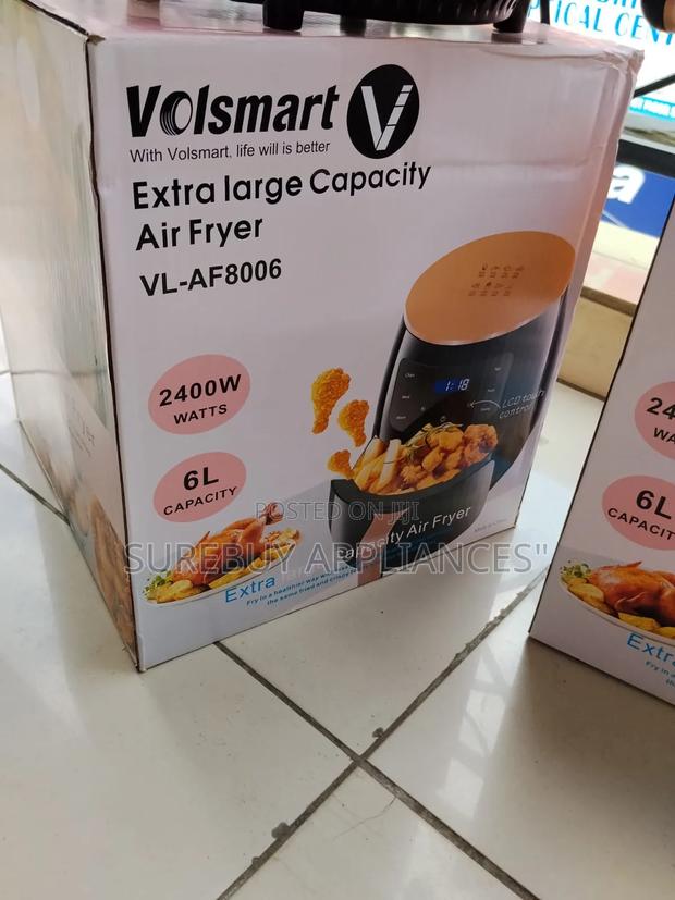 Volsmart 6l Air Fryer – Large Capacity, Crispy Healthy Meals