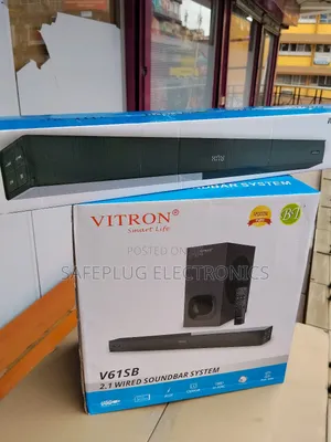 Vitron V61sb 2.1 Soundbar - Wireless Sub | 3d Surround for Movies"