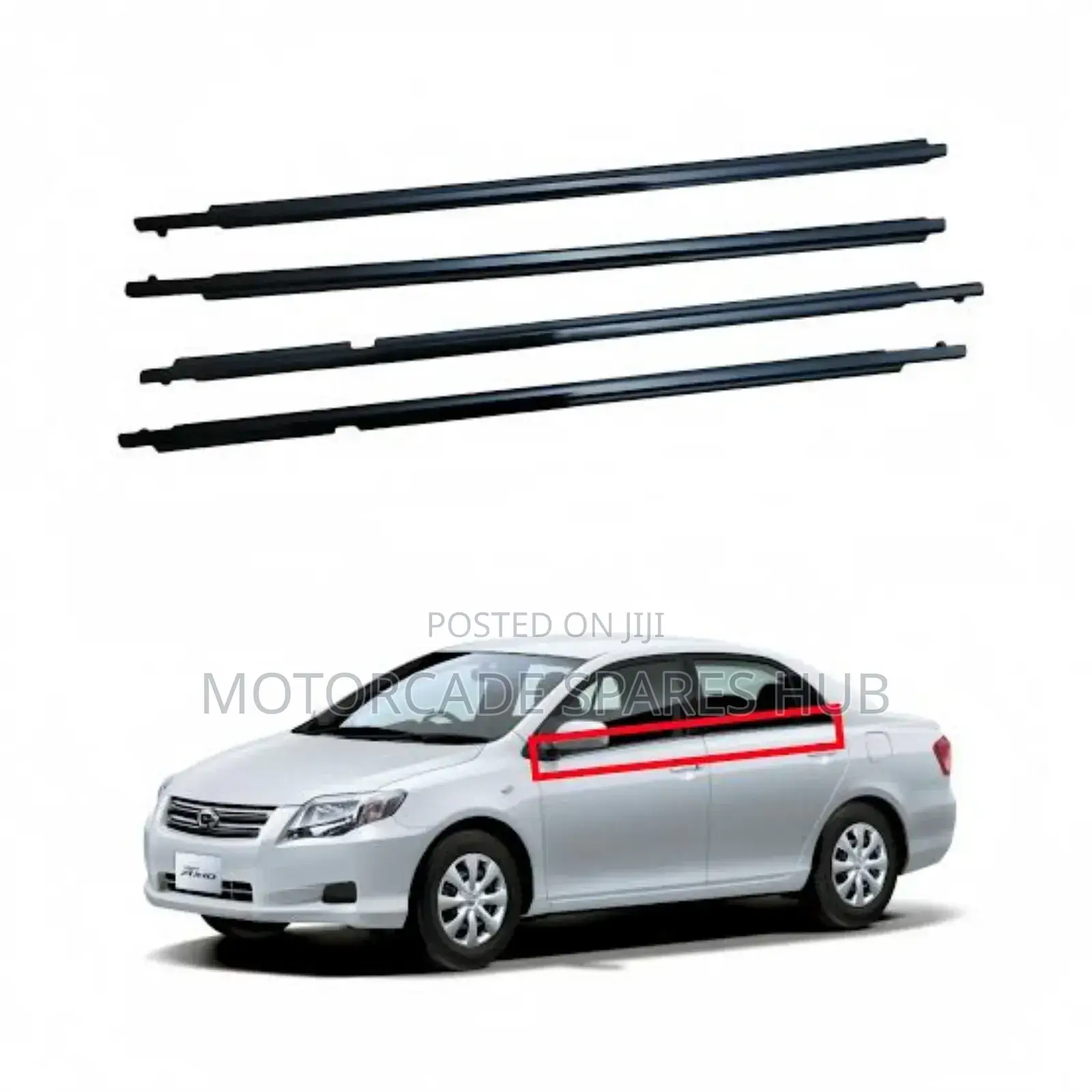 Toyota Axio 2008 Weather Strips Moulding