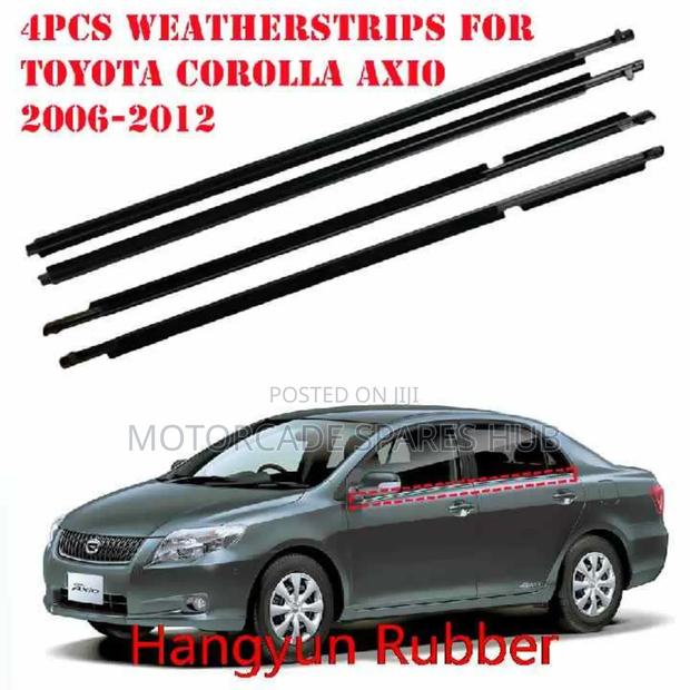 Toyota Axio 2008 Weather Strips Black