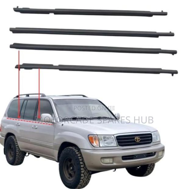 Landcruiser 100 Series Weather Strips Moulding Black