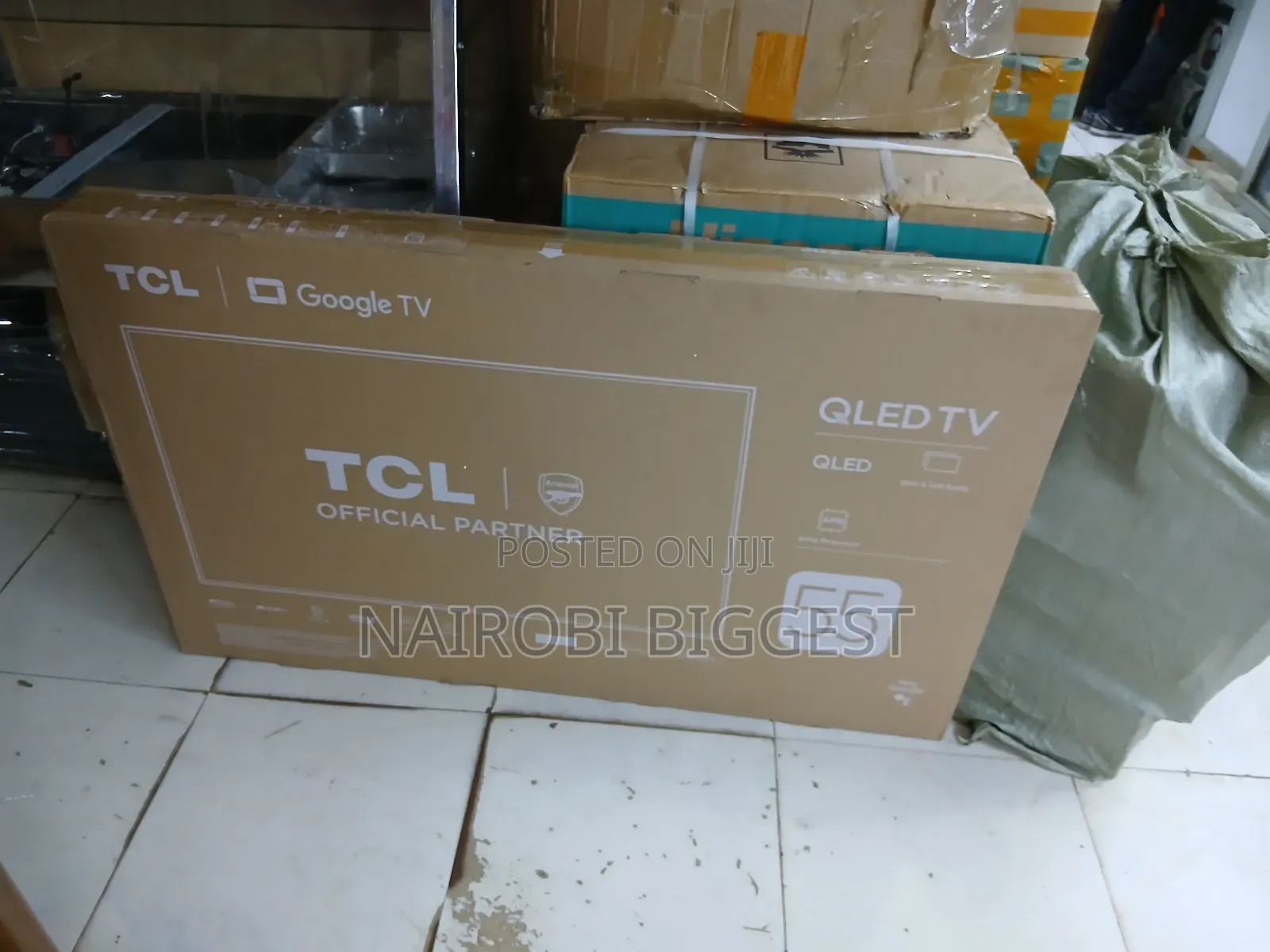 Tcl 55" Qled 4k Smart Frameless Television