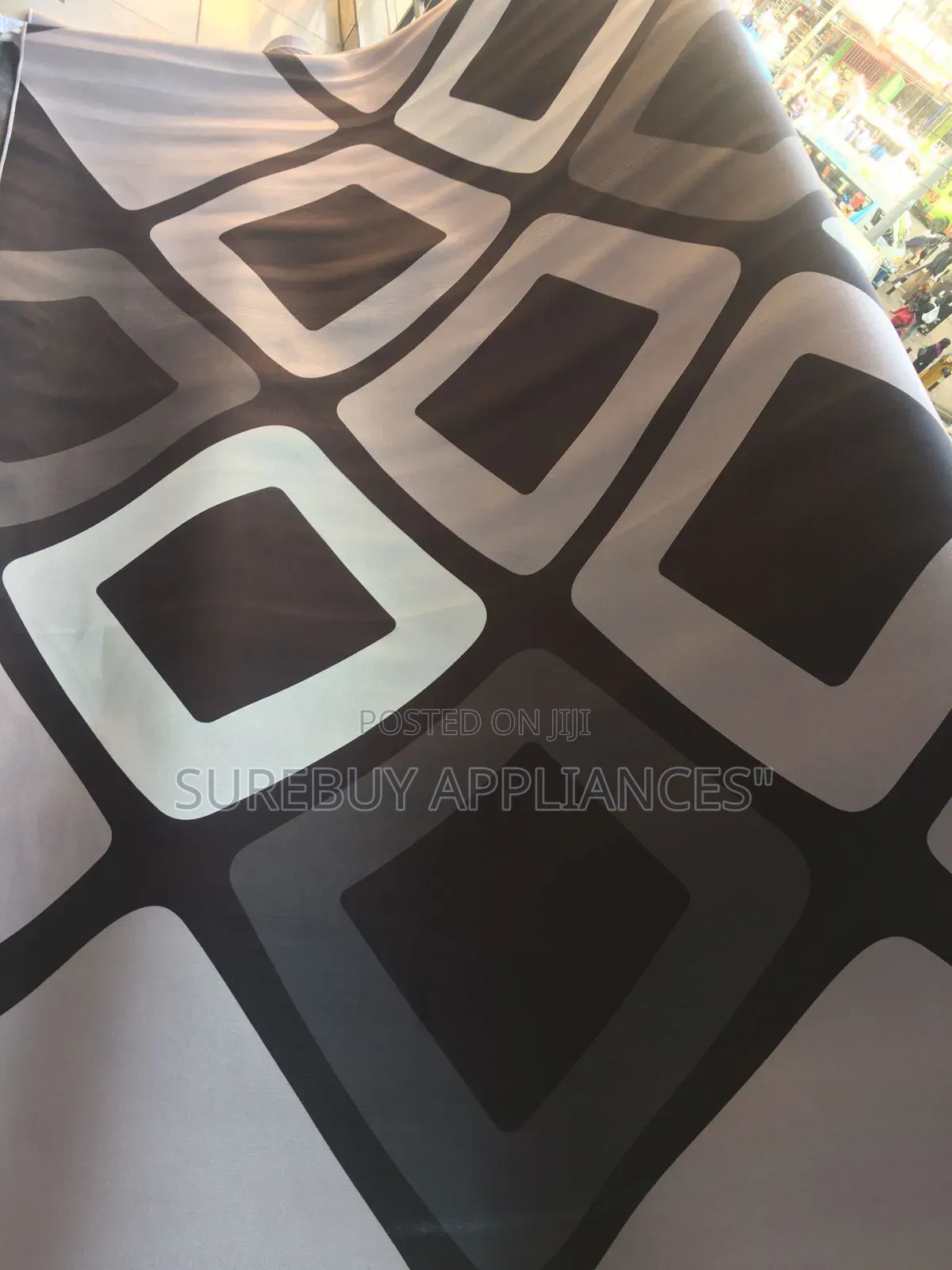 Elegant 3d Carpet – 7x10 Size – Anti-Skid Rubber Base – Modern Design