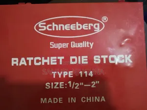 Ratchet Die Stock – Schneeberg Type 114 - 1⁄2"-2"
