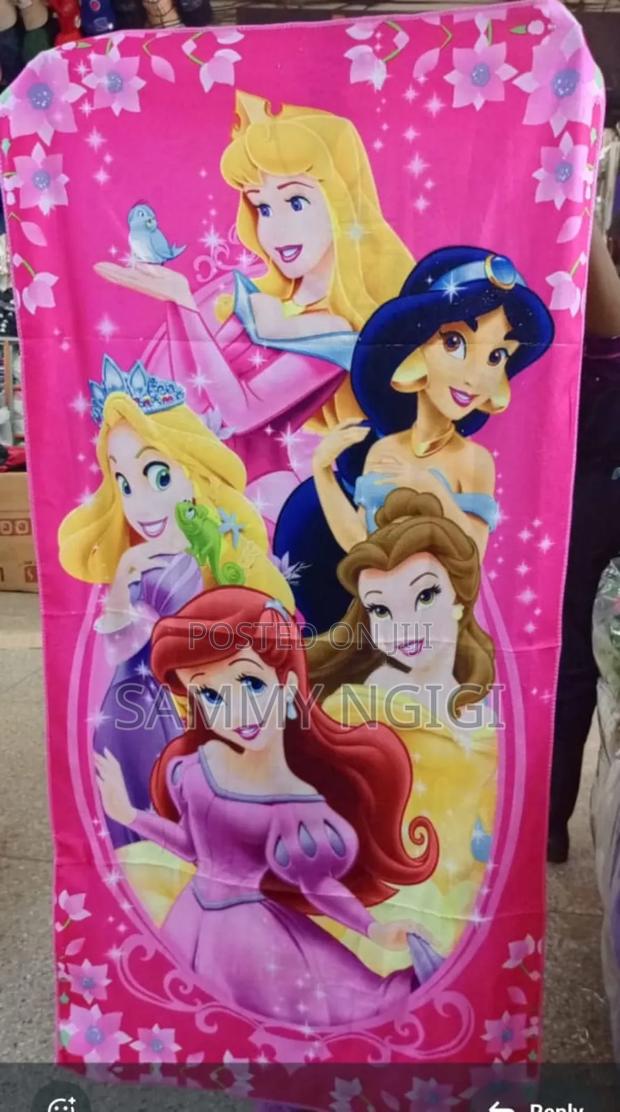Cartoon Themed Towels - main view