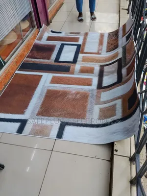 3d Weave Carpet 5x8 Ft - No Vacuum Needed!"