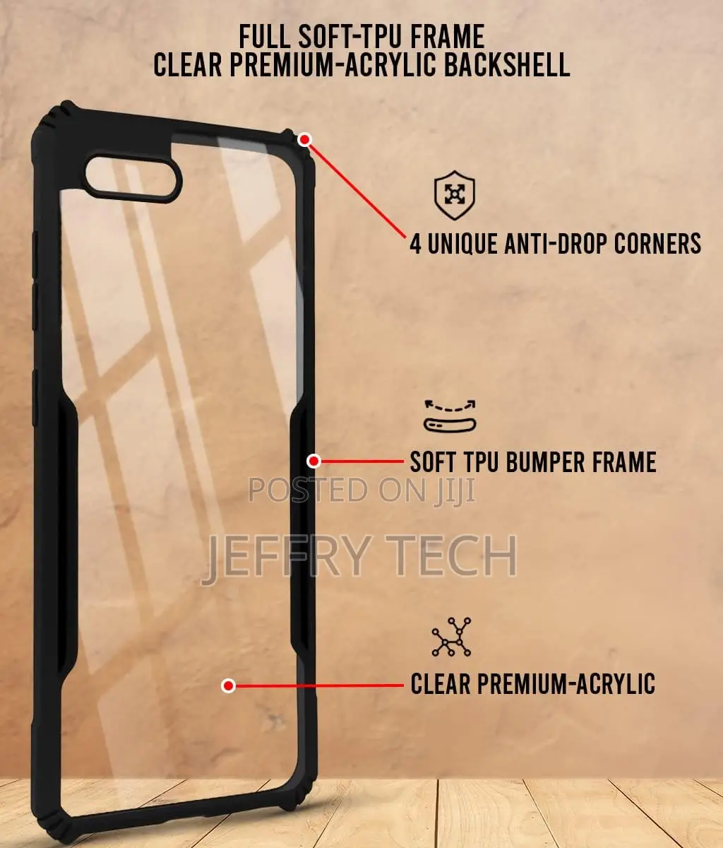 Back Cover Case for Oppo A5 | Oppo A5s (Shockproof With Polycarbonate